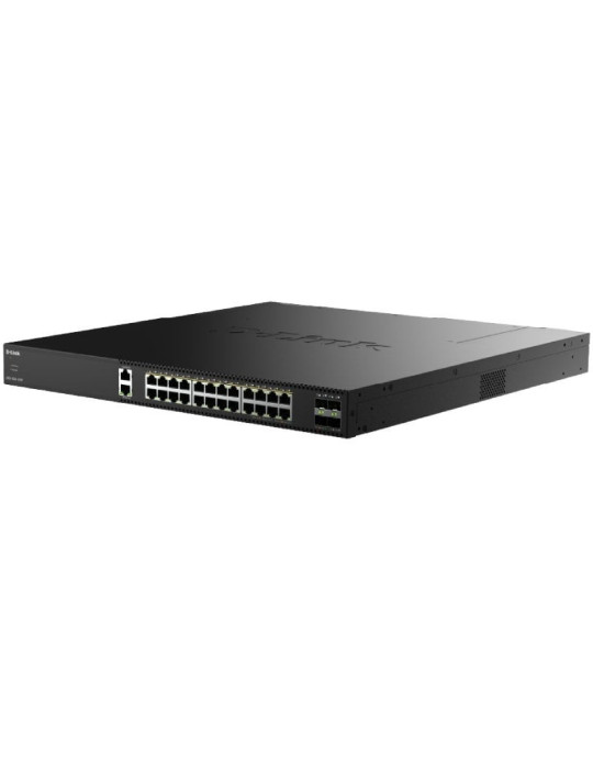 Switch Gestionable D-Link DXS-1250-28YP/E 24 Puertos/ RJ-45 10Gbps/ SFP/ PoE