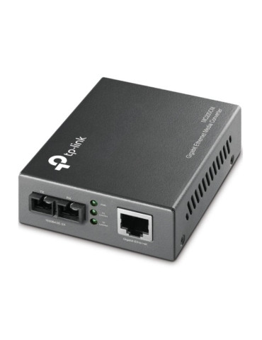 Conversor de Medios Gigabit TP-Link MC200CM V2/ 1 Puerto/ RJ-45 10/100/1000