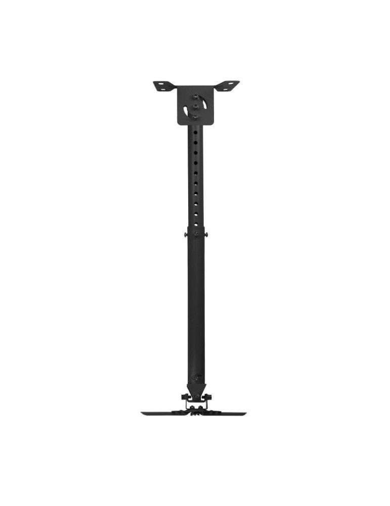 Soporte de Techo para Proyector TooQ PJ3030TN-B/ Inclinable/ Giratorio/ Nivelable/ hasta 20kg