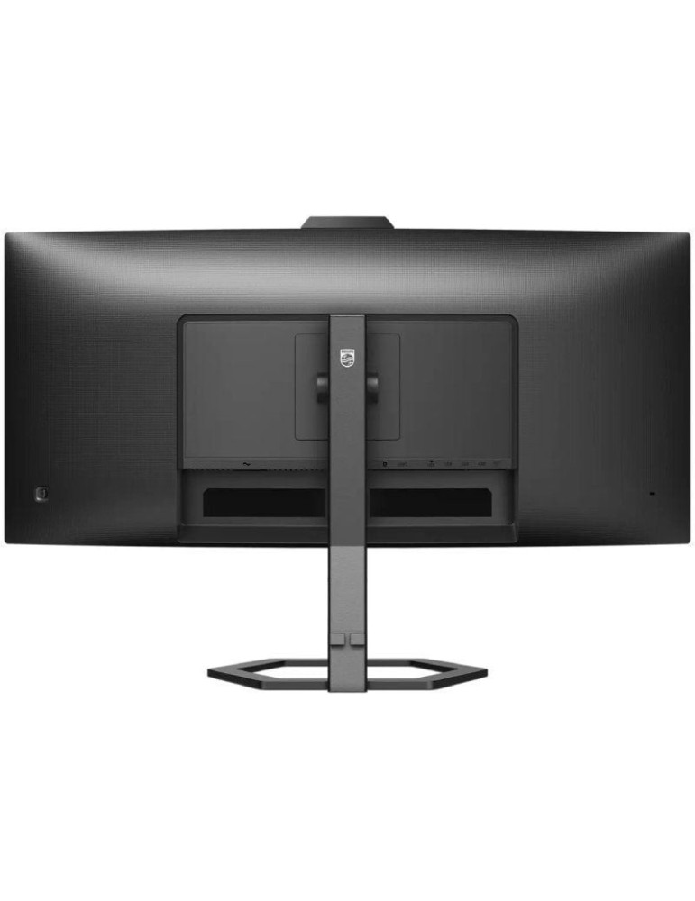 Monitor Profesional Ultrapanorámico Curvo Philips 34E1C5600HE 34"/ WQHD/ Webcam/ Multimedia/ Regulable en altura/ Negro