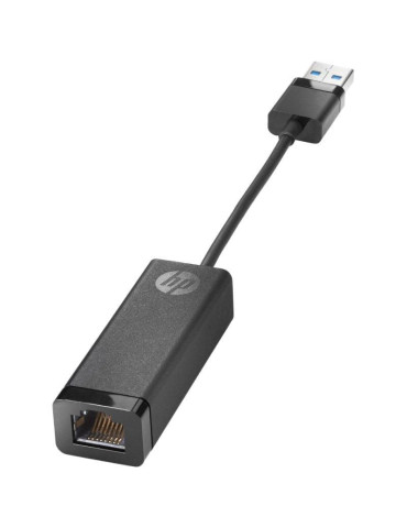 Conversor  USB 3.0 - RJ45 HP 4Z7Z7AA/ 1000Mbps/ 8.1cm/ Negro