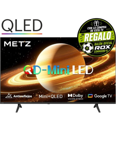 Televisor Metz QLED MiniLED 55MNH7000Z 55"/ Ultra HD 4K/ Smart TV/ WiFi