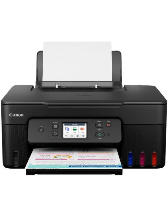 Multifunción Recargable Canon PIXMA G3590 MegaTank/ Dúplex/ WiFi/ Negra