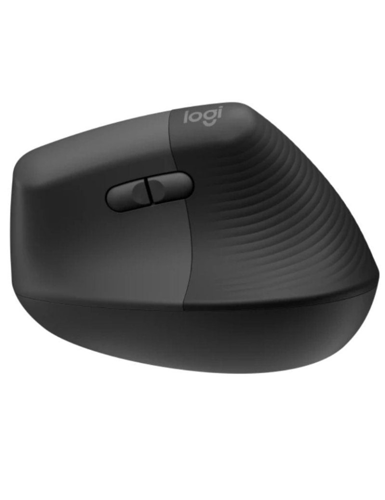 Ratón Vertical Inalámbrico Logitech Lift Vertical Ergonomic Mouse/ Hasta 4000 DPI/ Grafito