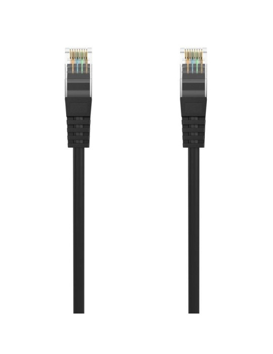 Cable de Red RJ45 AWG24 UTP Aisens A145-0588 Cat.6A/ LSZH/ 1.5m/ Negro