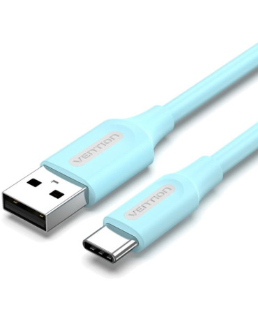 Cable USB 2.0 Tipo-C Vention COKSG/ USB Tipo-C Macho - USB Macho/ 480Mbps/ 1.5m/ Azul