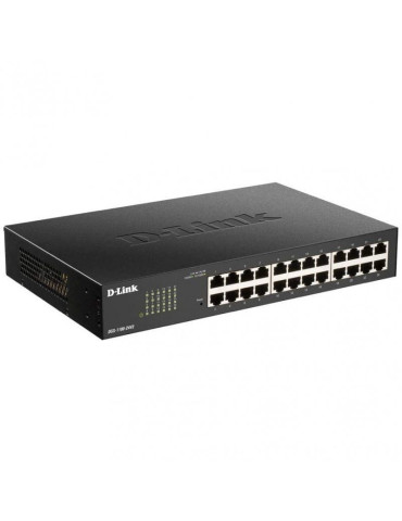 Switch Gestionable D-Link DGS-1100-24V2 24 Puertos/ RJ-45 Gigabit 10/100/1000 2