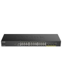 Switch Gestionable D-Link DGS-1250-28X 28 Puertos/ RJ-45 Gigabit 10/100/1000/ SFP