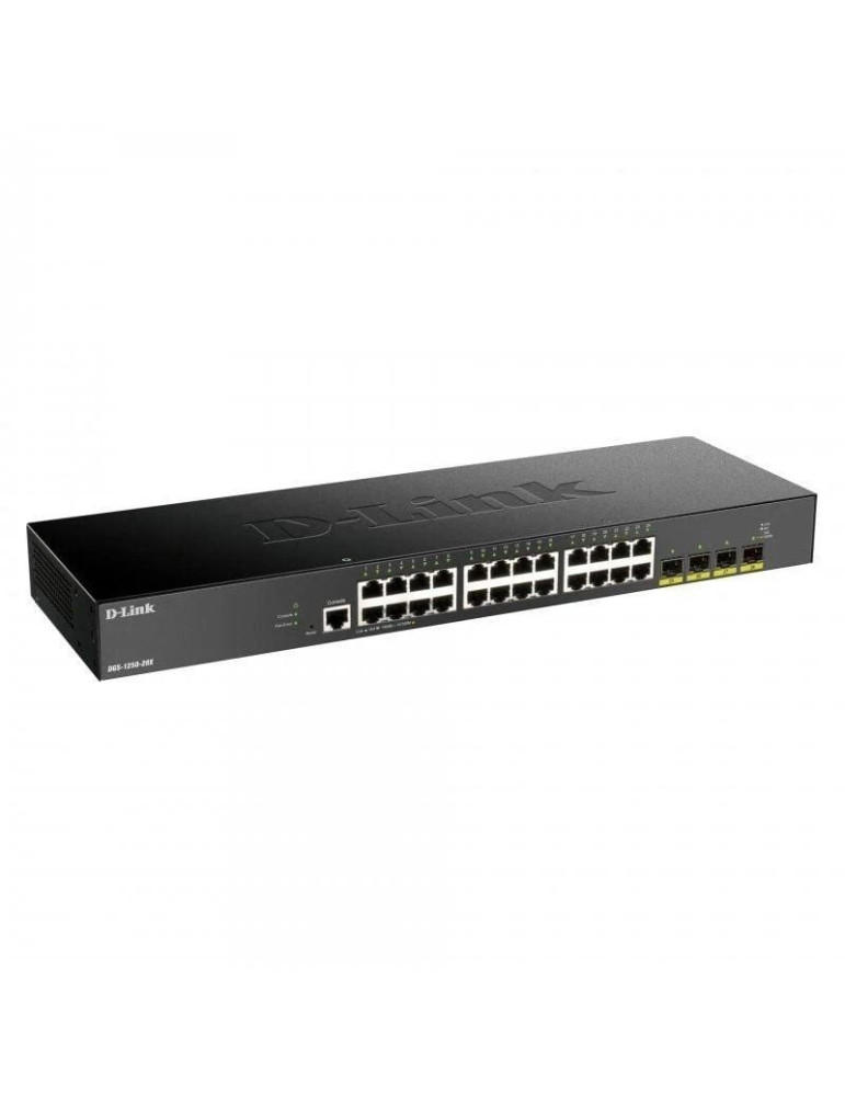 Switch Gestionable D-Link DGS-1250-28X 28 Puertos/ RJ-45 Gigabit 10/100/1000/ SFP