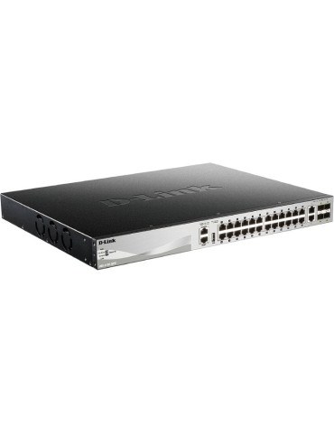 Switch Gestionable D-Link DGS-3130-30PS/E 26 Puertos/ RJ-45 10/100/1000/ SFP 2