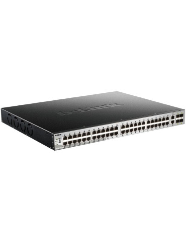 Switch Gestionable D-Link DGS-3130-54PS/E 50 Puertos/ RJ-45 10/100/1000/ SFP/ PoE 2