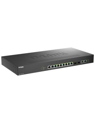 Switch Gestionable D-Link DMS-1250-12TP 10 Puertos/ RJ-45 100/1000/2.5G/ PoE/ SFP 2