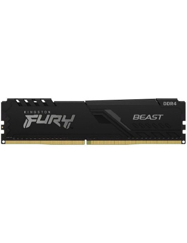 Memoria RAM Kingston FURY Beast RGB 16GB/ DDR4/ 3600MHz/ 1.35V/ CL18/ DIMM