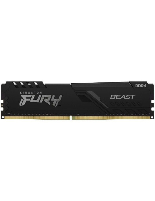 Memoria RAM Kingston FURY Beast RGB 16GB/ DDR4/ 3600MHz/ 1.35V/ CL18/ DIMM