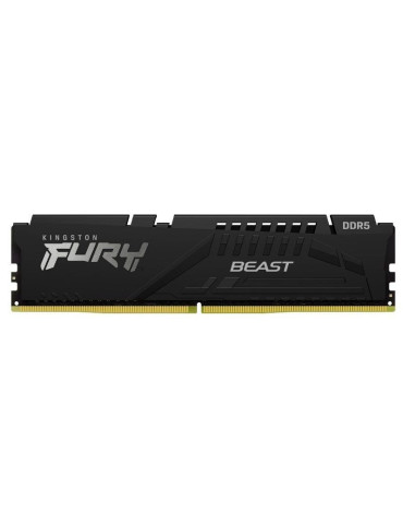 Memoria RAM Kingston FURY Beast 8GB/ DDR5/ 5200MHz/ 1.25V/ CL40/ DIMM