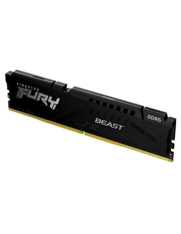 Memoria RAM Kingston FURY Beast 8GB/ DDR5/ 5200MHz/ 1.25V/ CL40/ DIMM 2