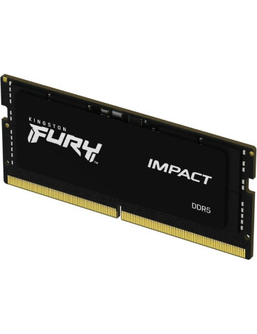 Memoria RAM Kingston FURY Impact 16GB/ DDR5/ 5600MHz/ 1.1V/ CL40/ SODIMM 2
