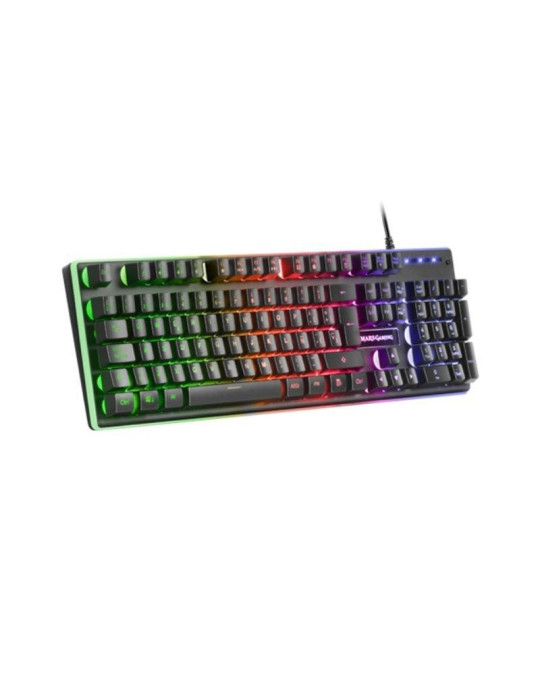 Pack Gaming Mars Gaming MCPX/ Teclado H-MECH  + Ratón Óptico + Alfombrilla/ Negro