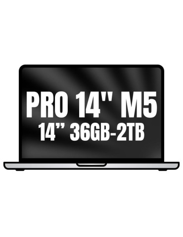 Apple Macbook Pro 14"/ M5 Max 36-Core CPU/ 36GB/ 2TB SSD/ 32-Core GPU/ Plata
