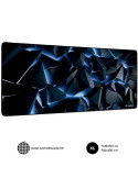 Alfombrilla Subblim Blue Obsidian XL/ 900 x 400 x 3 mm