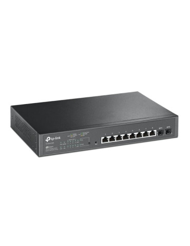 Switch TP-Link Omada Smart Gigabit JetStream TL-SG2210MP 10 Puertos/ RJ-45 10/100/1000 PoE/ SFP 2