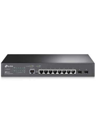 Switch Gestionable TP-Link Omada TL-SG3210 V4 10 Puertos/ RJ-45 10/100/1000/ SFP