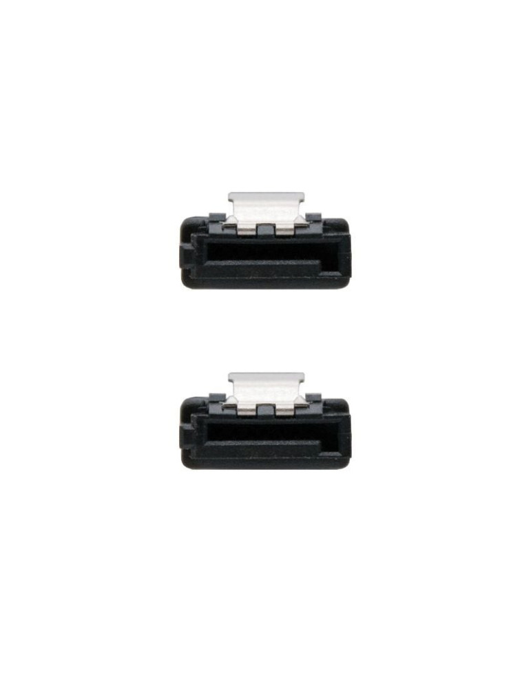Cable SATA III Nanocable 10.18.1001-BK/ 50cm/ Negro
