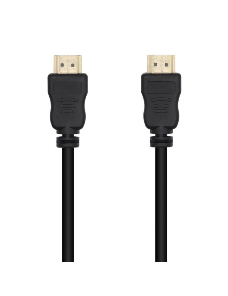 Cable HDMI 1.4 14+1 CCS Aisens A119-0528/ HDMI Macho - HDMI Macho/ 1m/ Negro