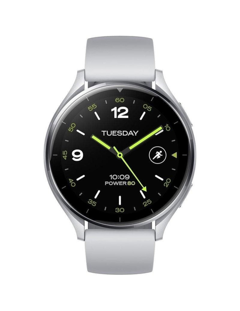 Smartwatch Xiaomi Watch 2/ Notificaciones/ Frecuencia Cardíaca/ GPS/ Plata