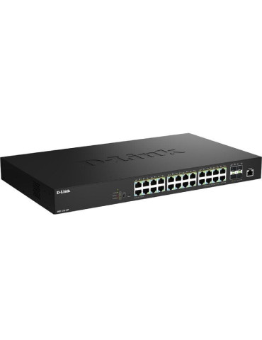 Switch D-Link DMS-1250-28P/E 28 Puertos/ RJ-45 Gigabit 10/100/1000 PoE/ SFP 2
