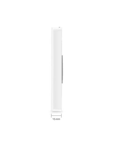 Punto de Acceso Inalámbrico TP-Link Omada EAP615-WALL/ WiFi 6/ PoE/ 1800Mbps/ 2.4GHz 5GHz/ Antenas de 4dBi/ WiFi 802.11 ax/ac/a/ 2