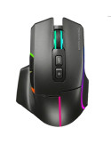 Ratón Inalámbrico Mars Gaming MMW-VECTOR/ Batería Recargable/ Hasta 12000 DPI