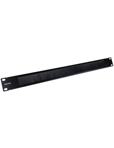 Panel Guía Cables con Cepillo para Rack 19" Phasak PA 1901/ Altura 1U