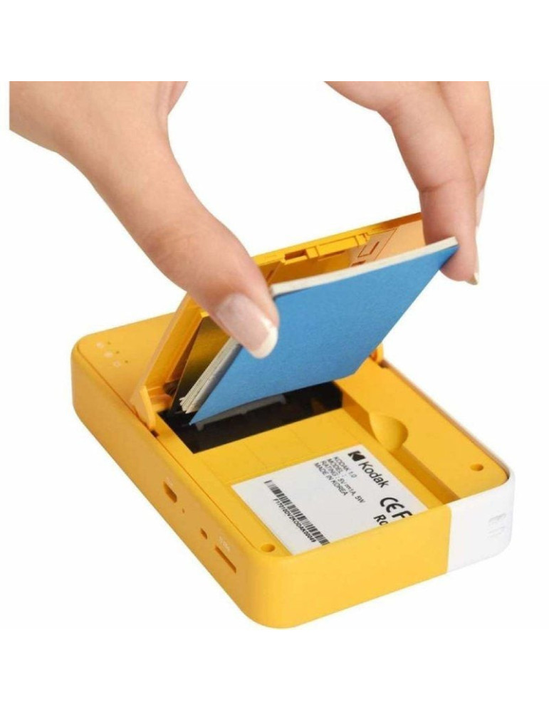 Papel Fotográfico para Cámara Printomatic y STEP Touch Kodak Zink/ 2"x3"/ 20g/ 20 Hojas