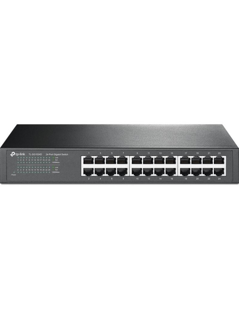 Switch TP-Link TL-SG1024D 24 Puertos/ RJ-45 10/100/1000