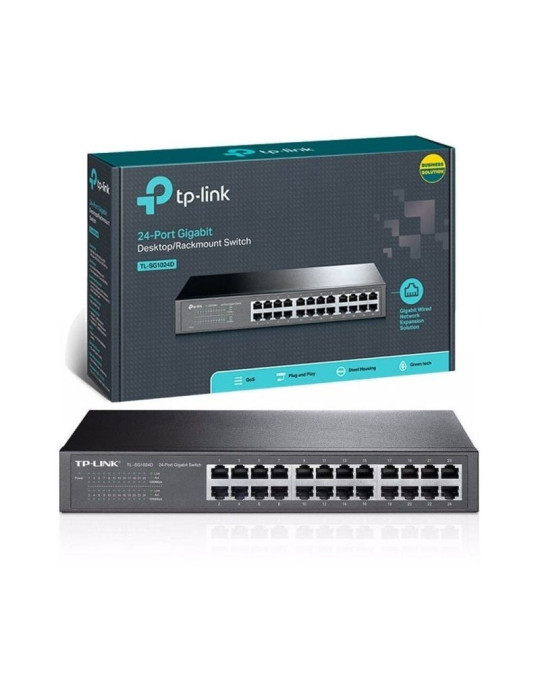 Switch TP-Link TL-SG1024D 24 Puertos/ RJ-45 10/100/1000