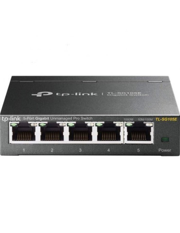 Switch TP-Link Easy Smart TL-SG105E V2 5 Puertos/ RJ-45 10/100/1000 2