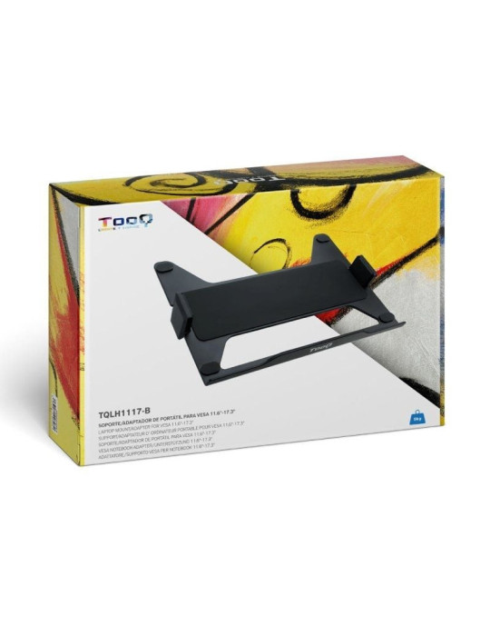 Soporte TooQ TQLH1117-B para Portátiles hasta 17.3"/ Hasta 9Kg