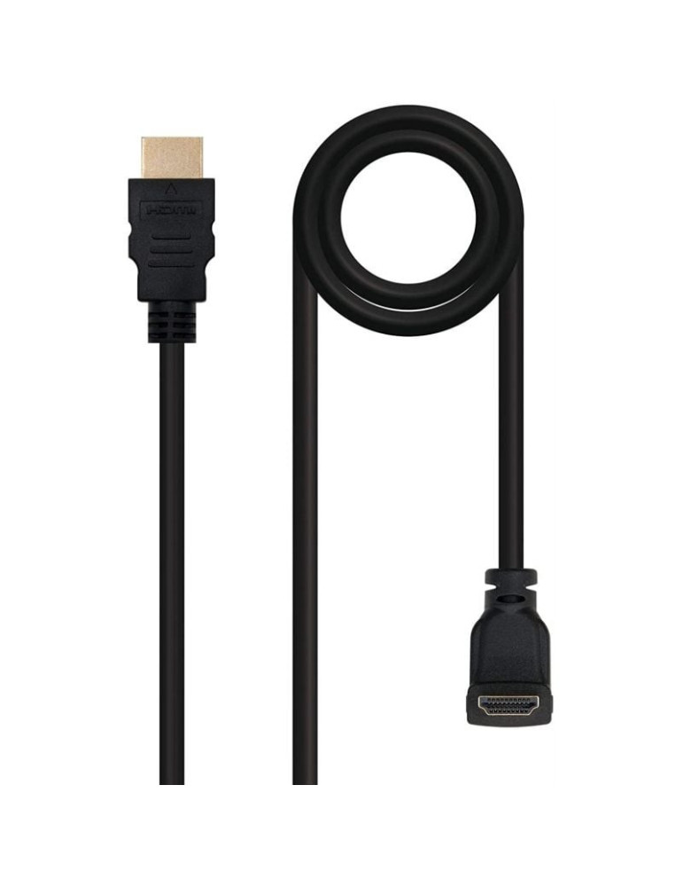 Cable HDMI 1.4 Nanocable 10.15.3002/ HDMI Macho - HDMI Macho/ 1.8m/ Negro