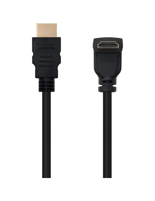 Cable HDMI 1.4 Nanocable 10.15.3002/ HDMI Macho - HDMI Macho/ 1.8m/ Negro