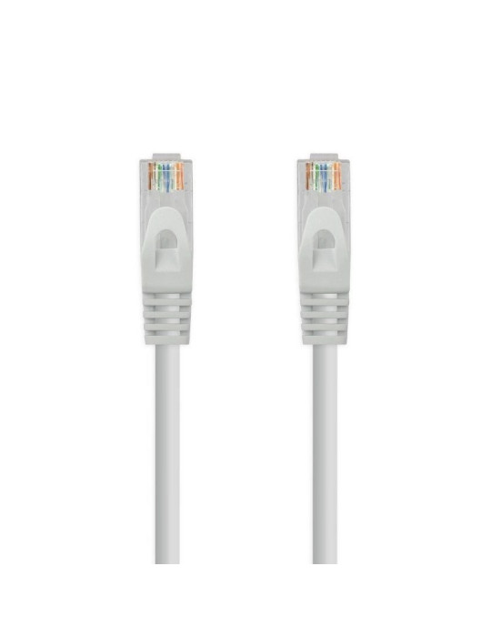 Cable de Red RJ45 UTP Nanocable 10.20.1800-L25 Cat.6A/ LSZH/ 25cm/ Gris