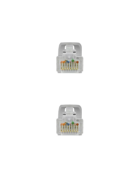 Cable de Red RJ45 UTP Nanocable 10.20.1800-L25 Cat.6A/ LSZH/ 25cm/ Gris