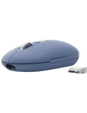 Ratón Inalámbrico Trust Seron 26020/ Batería recargable/ Hasta 3200 DPI/ Azul