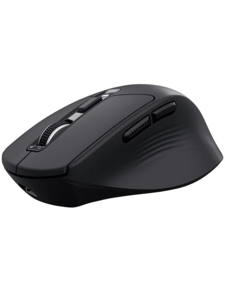 Ratón Inalámbrico Trust Niven Confort 26021/ Batería  recargable/ Hasta 3200 DPI/ Negro