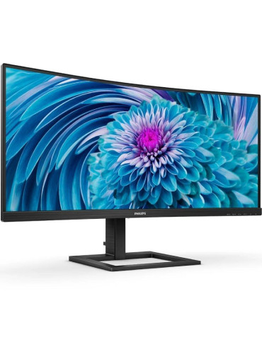 Monitor Profesional Ultrapanorámico Curvo Philips 346E2CUAE 34"/ UWQHD/ Multimedia/ Regulable en altura/ Negro 2