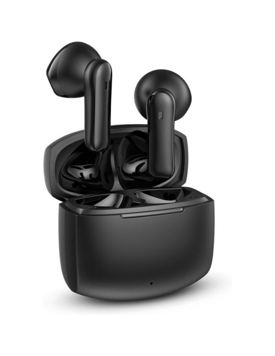 Auriculares Bluetooth SPC Ether 3 Buds con estuche de carga/ Autonomía 8h/ Negros