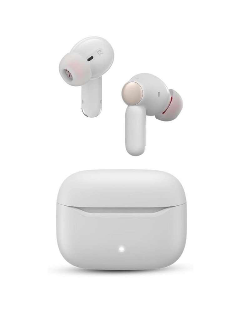 Auriculares Bluetooth SPC Ether 3 Pro con estuche de carga/ Autonomía 8h/ Blanco