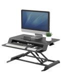 Soporte de Sobremesa Elevable Fellowes Sit-Stand Lotus LT/ hasta 17kg/ Negro