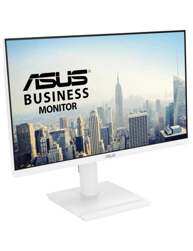 Monitor Profesional Asus VA249QGS-W 23.8"/ Full HD/ Multimedia/ Regulable en altura/ Blanco