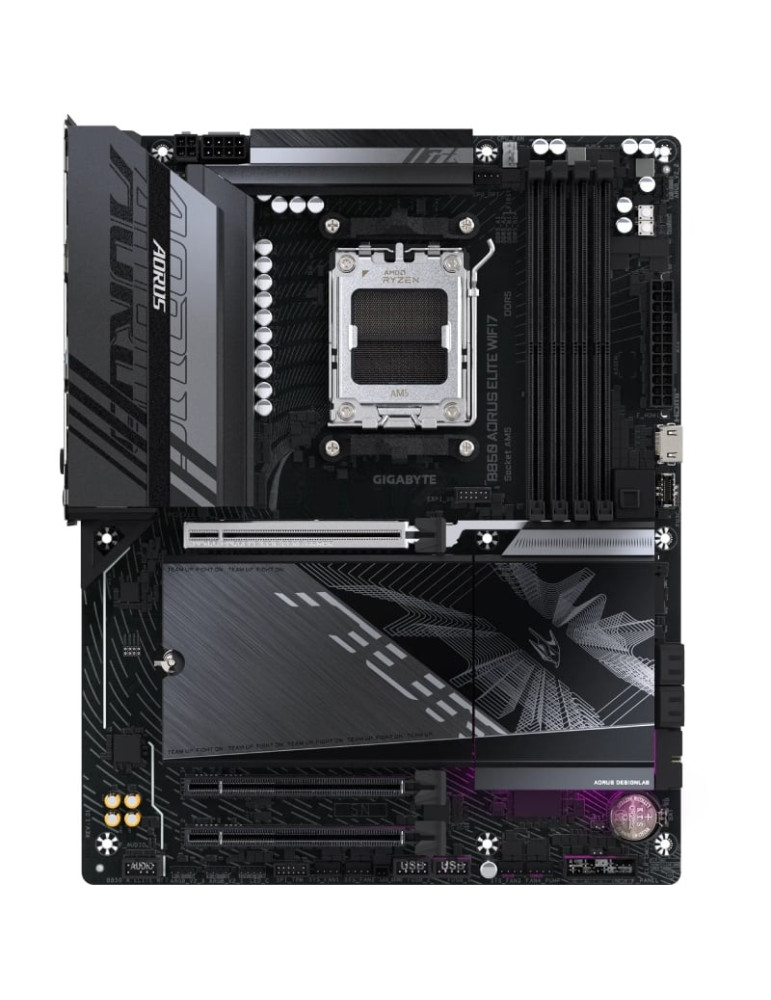 Placa Base Gigabyte B850 AORUS ELITE WIFI7 Socket AM5/ DDR5/ PCIe 5.0